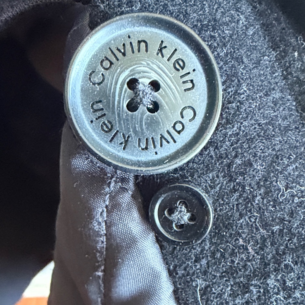 Calvin Klein Wool/Cashmere Coat - Picture 8 of 8